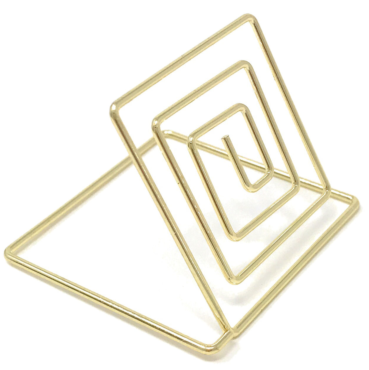 Wire Place Card Holder Stands with White Cards (20 sets)